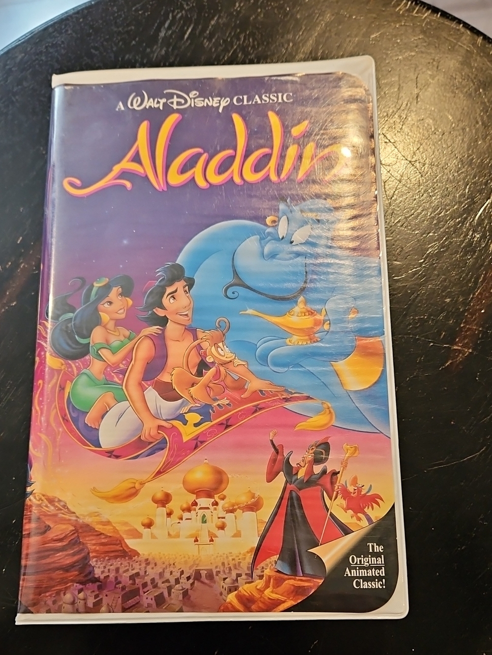Walt Disney Classic Collectible Aladdin VHS Movie Cassette Tape - Used